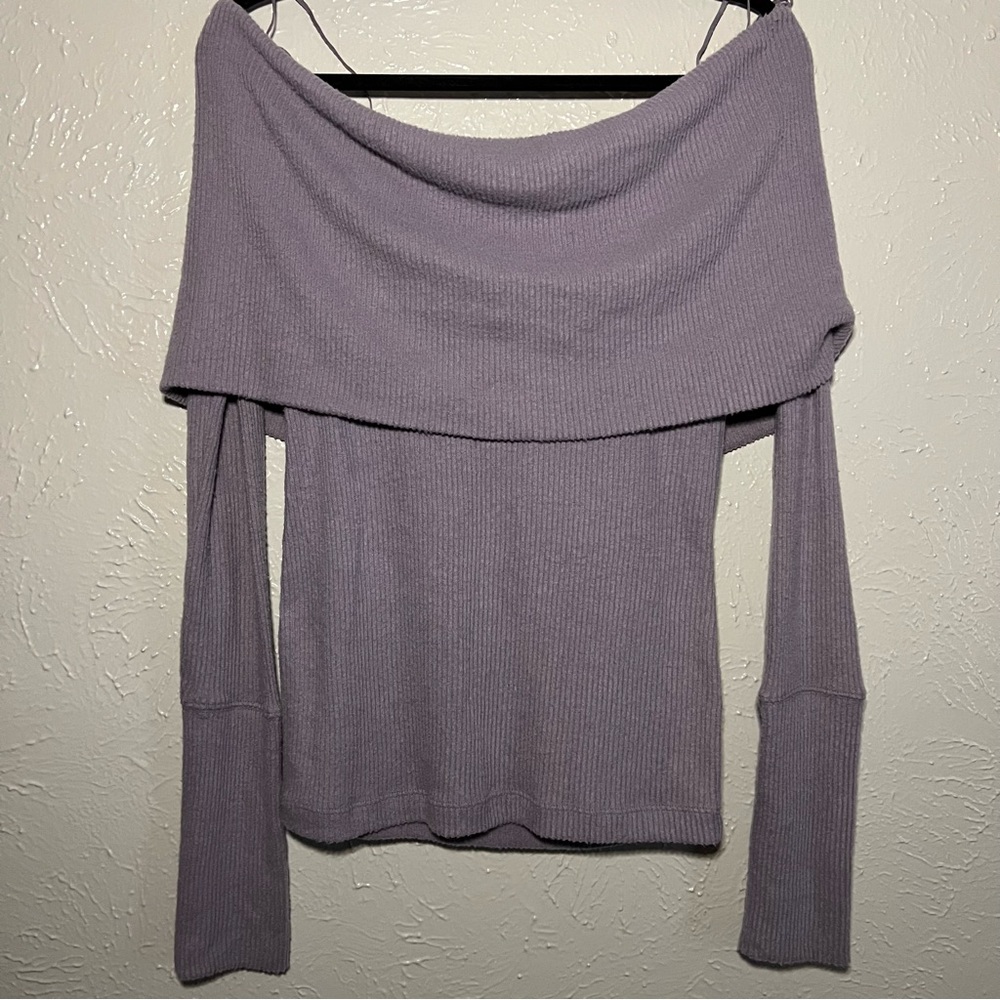Free People Off the Shoulder sweater